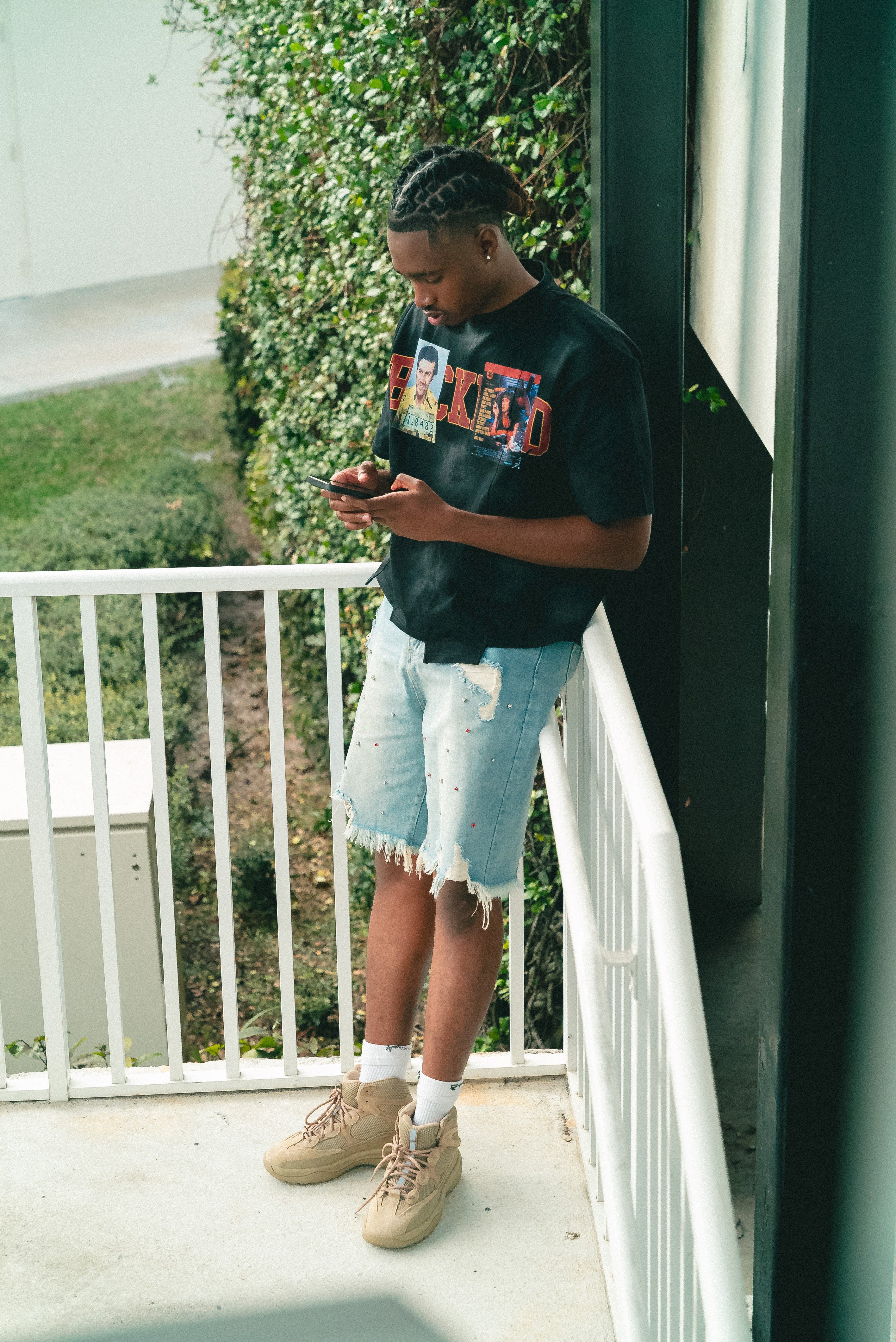 Black “They’re After me” Tee