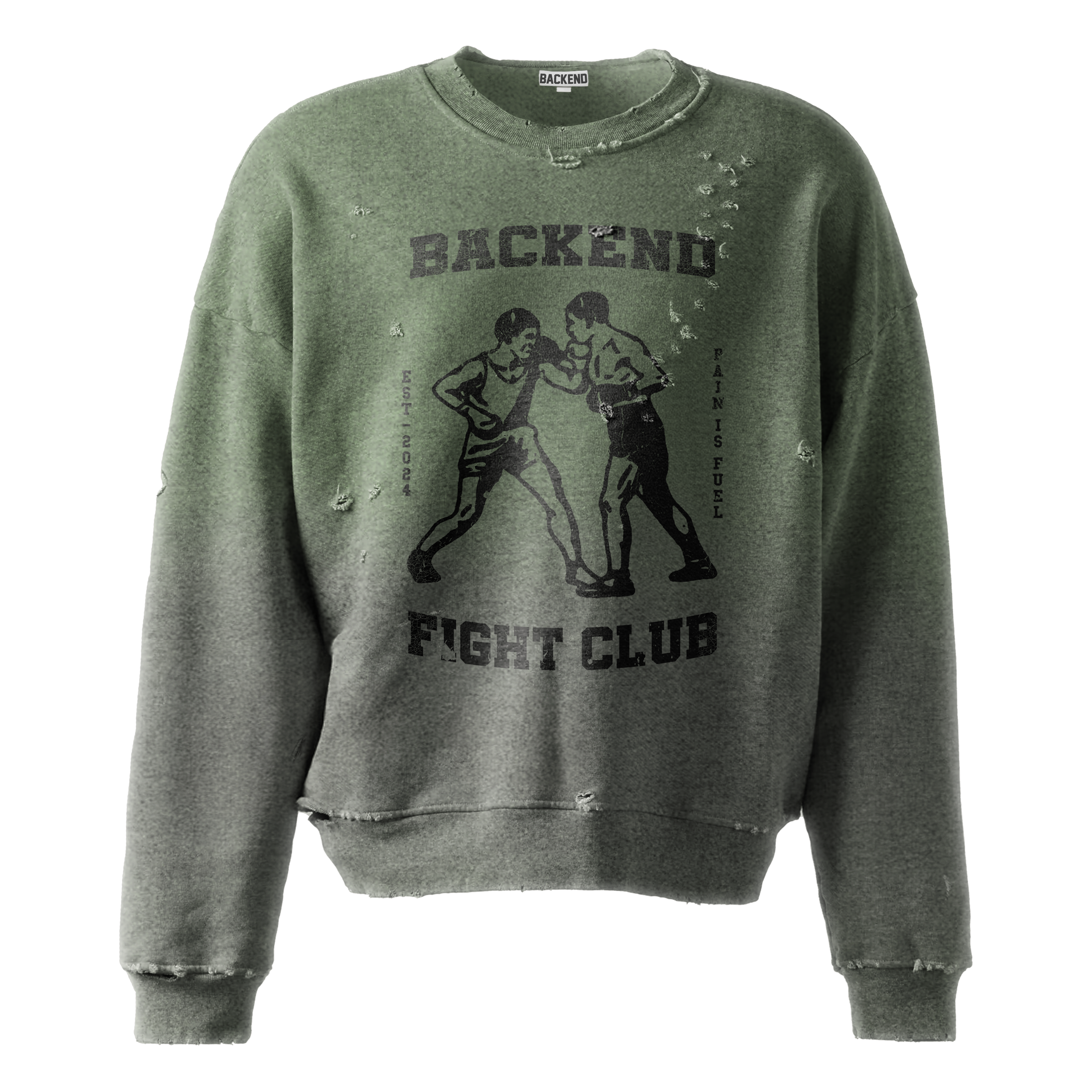 FC CREWNECK - OLIVE