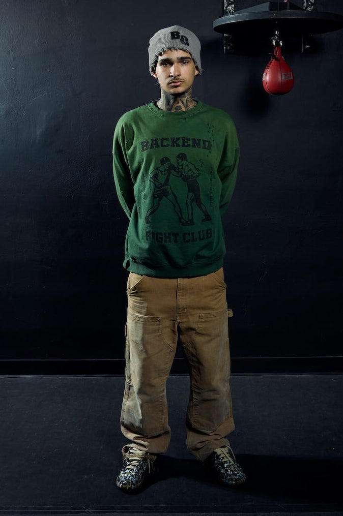 FC CREWNECK - OLIVE