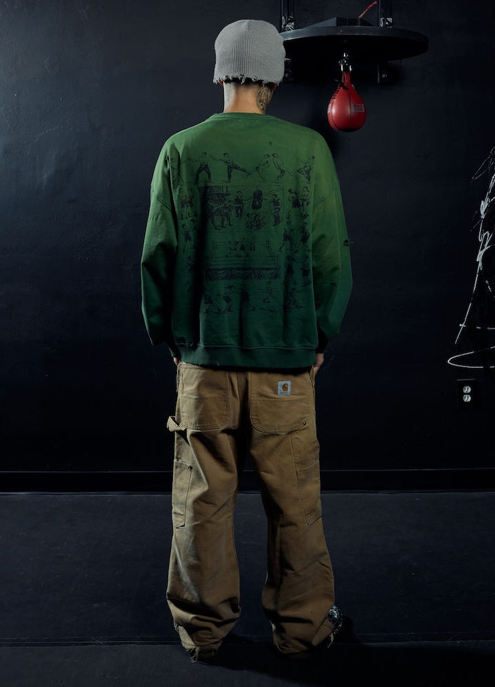 FC CREWNECK - OLIVE