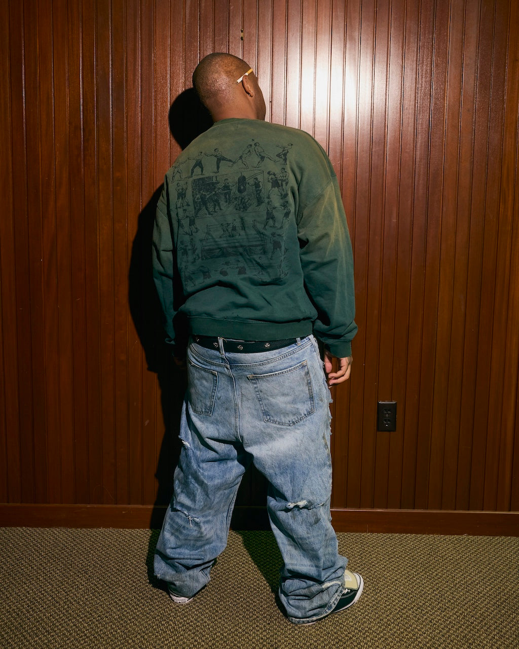 OLIVE FC CREWNECK