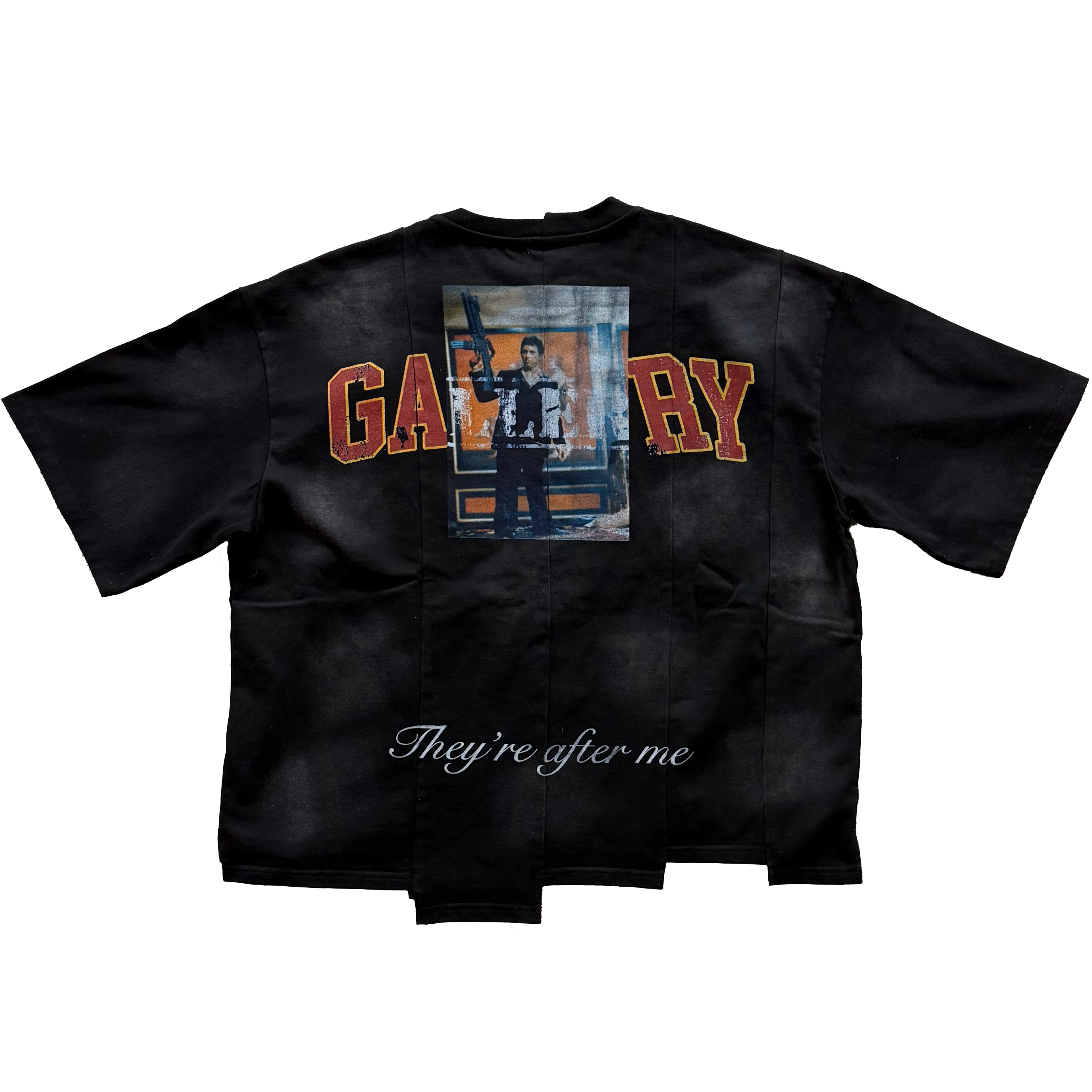 Black “They’re After me” Tee